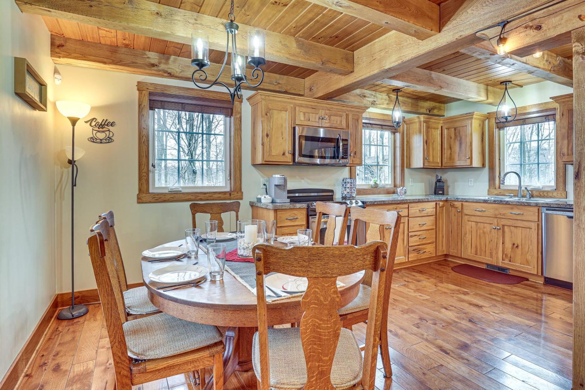 DundeeHappy Haven Hill Cabin With Patio And Fire Pit!别墅 外观 照片