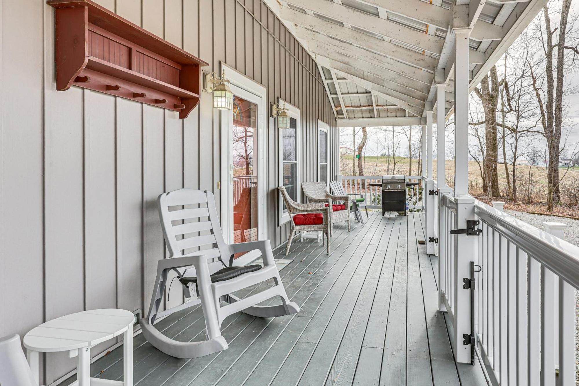 DundeeHappy Haven Hill Cabin With Patio And Fire Pit!别墅 外观 照片