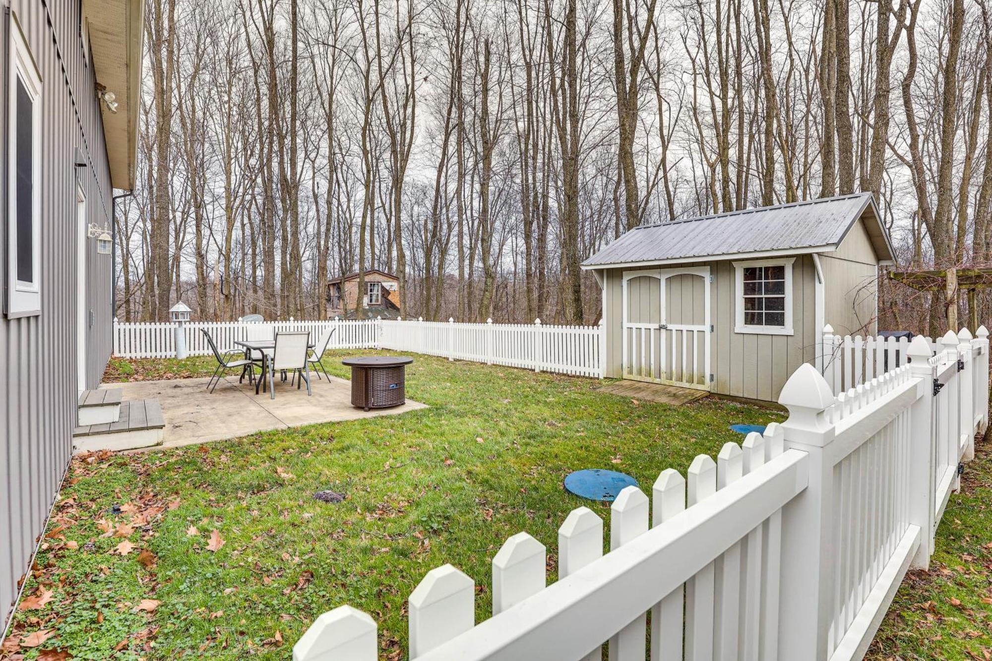 DundeeHappy Haven Hill Cabin With Patio And Fire Pit!别墅 外观 照片