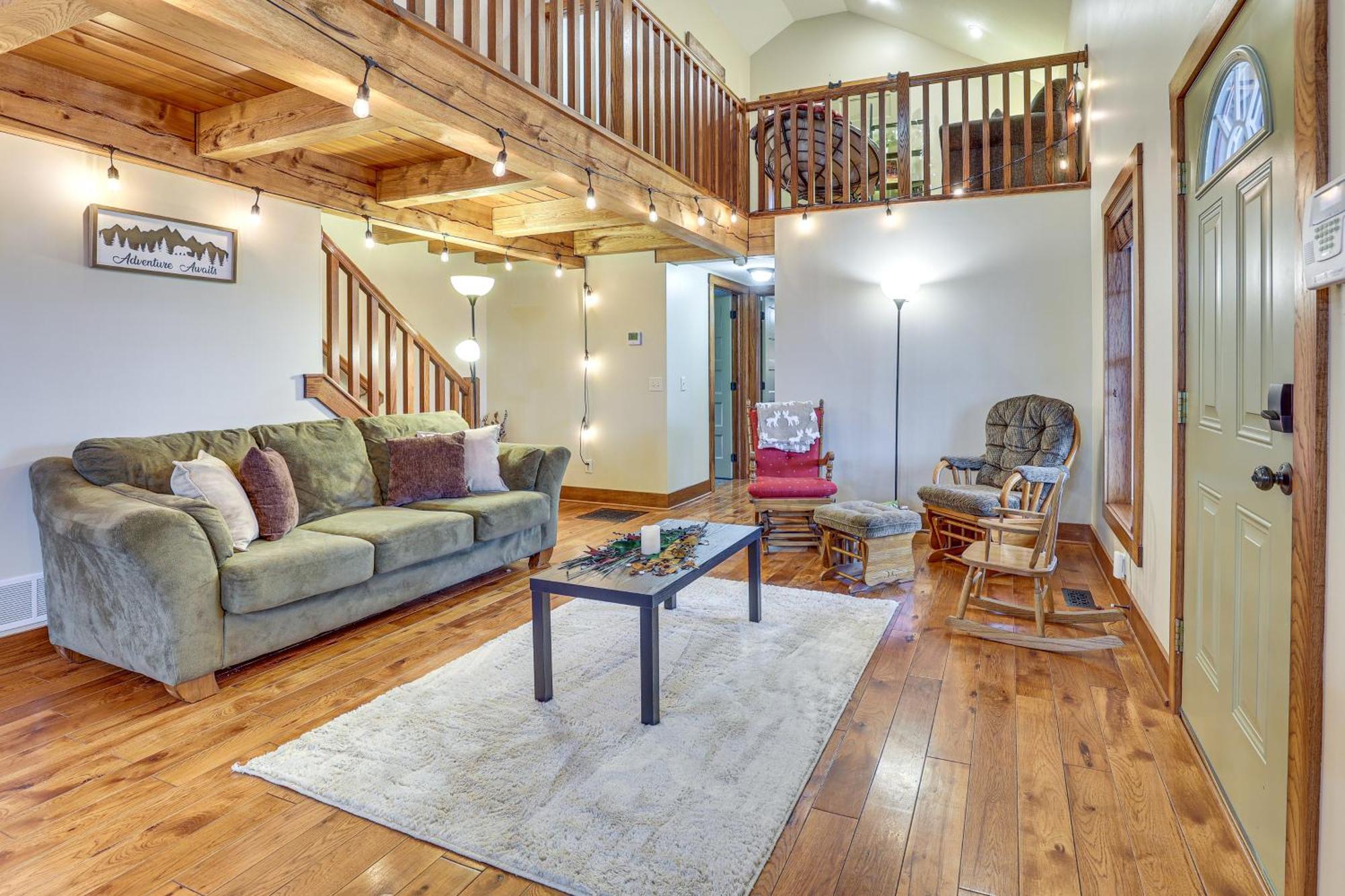 DundeeHappy Haven Hill Cabin With Patio And Fire Pit!别墅 外观 照片